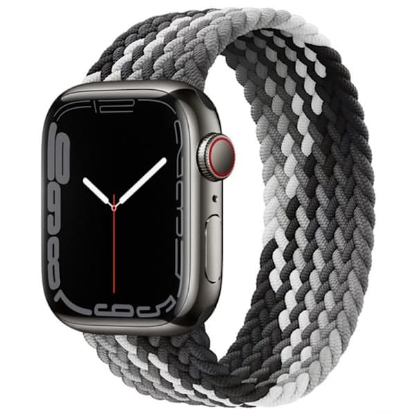 Elastisk rem til Apple Watch 38mm/40mm/41mm Lyseblå Lyseblå Lyseblå s Ljusblå s