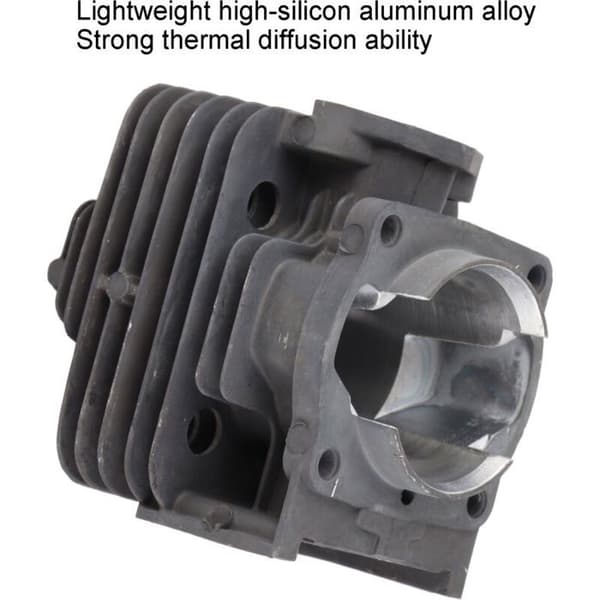Motorblok, 44MM Motorcylinder Stempel Krumtapak til 52CC 44F-5