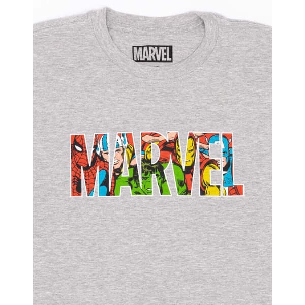Marvel Naisten Hahmot T-paita M Harmaa/Punainen/Vihreä Harmaa/Punainen/Vihreä M M