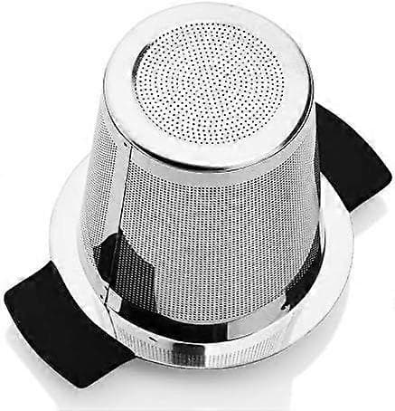 Ekstra finmasket te-infuser i rustfritt stål, te-sil med stor kapasitet