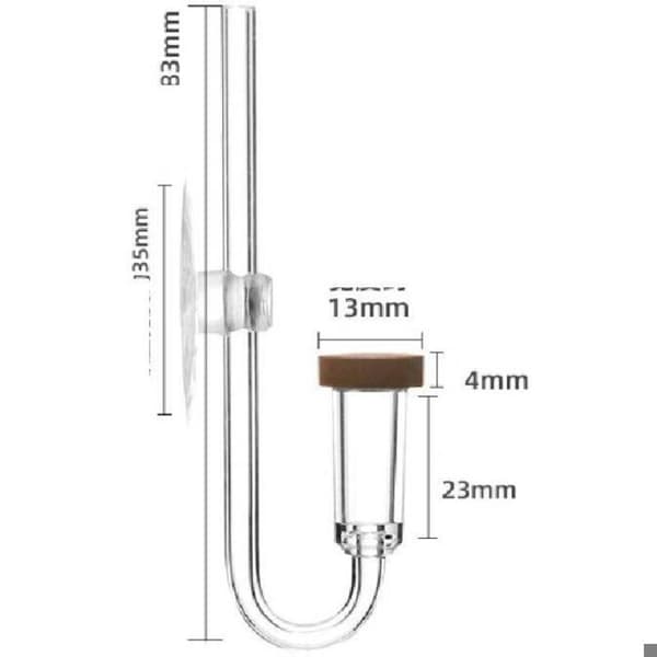 Keramisk CO2-diffusor til vandplanter, CO2-forstøver-diffusor til landskabspleje, mikro-forstøvning