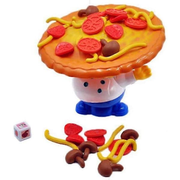 Topple Pizza-spel, Balanserande Pizzaleksak för Bord