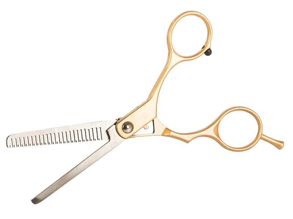 Kvalitetssax 15cm - Hår sax Guld