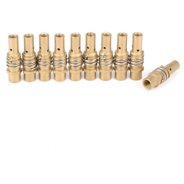 6 mm spidsholdere, tilbehør til svejsepistol, svejsepistolforbindelse, 10 stk. 15AK 7,5 mm 4,3 cm