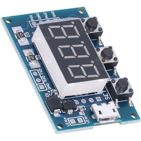 PWM-generator, 2-kanals plastfrekvensmodul, justerbar elektronisk drivenhed