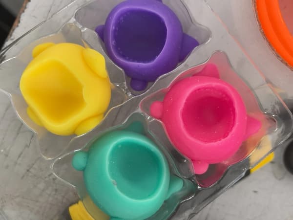 NeeDoh Cool Cats Squishy Leksaksset Mjuk Sensorisk Stresslindrande Fidgetleksak Söt Kattpresent 4 ST