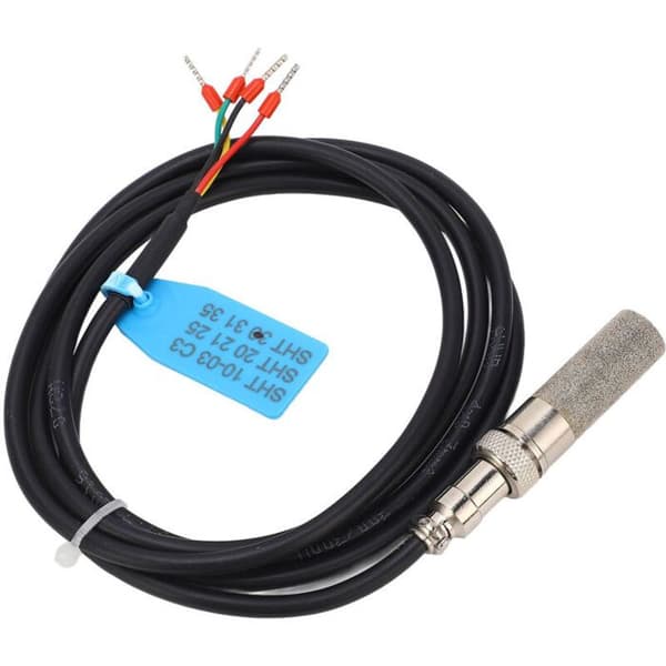 FS200 SHT41 Temperatur- og fugtighedssensorprobe, I2C-output, digital jordtemperatur, DC3.3V