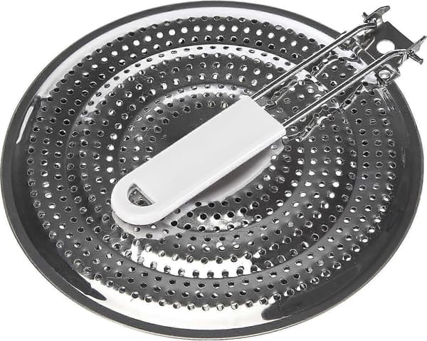 21 cm varme diffuser i rustfritt stål for gasskomfyr Onlyvebtles