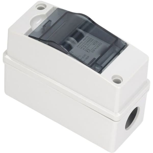 Miniature DC 2P 20A afbryder DC12V-400V AC90-400V IP65 vandtæt afbryder til solcelleanlæg