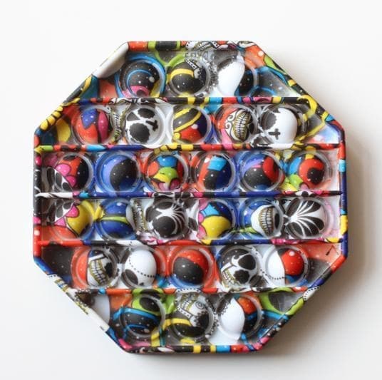 Erityinen Camouflage Popit Fidget Pop It - CE-hyväksytty 3 väriä Malli 2 Model 2