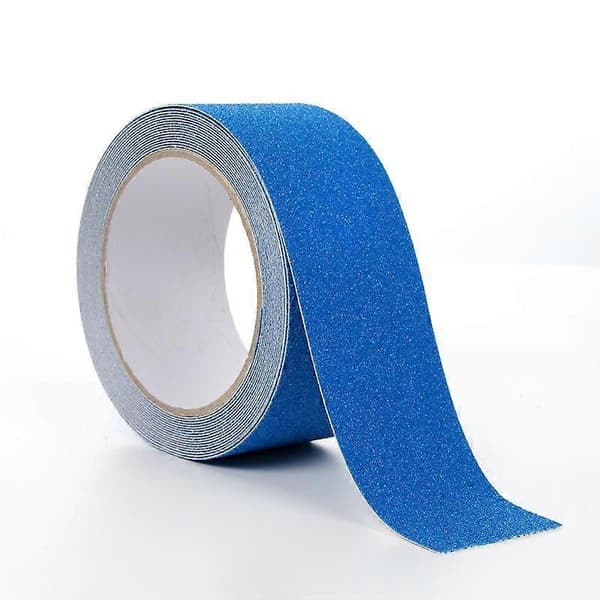 Halkskyddstejp för golv, 5 cm x 5 m kvartssand halkskyddstejp Blue