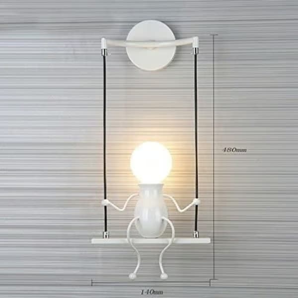 Vägglampa - Conson - Modern - Vit - E27 - 60 watt