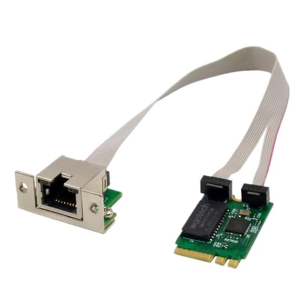 M.2 A+E 2.5G Ethernet-sovitin 2.5G/1G/100M Multi-Gigabit M.2-verkkokortti 8125B COM