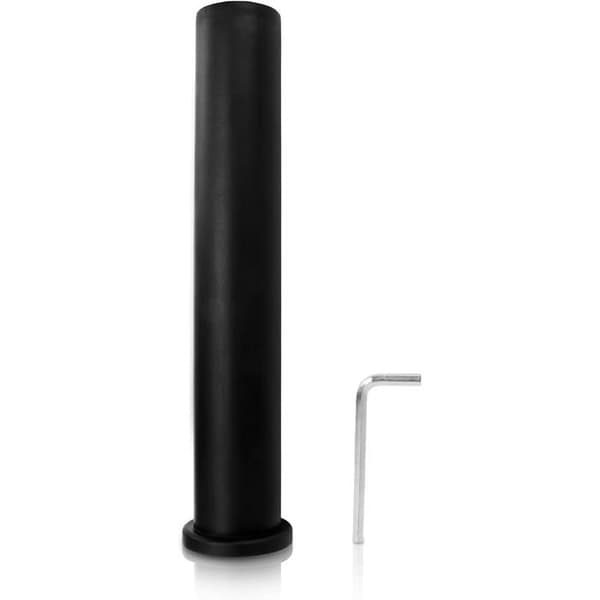 Håndvægt Adapter Manchet - 1 Stykke - Sort Nylon - 2,5 cm til 5 cm Konvertering - Til Vægttræning