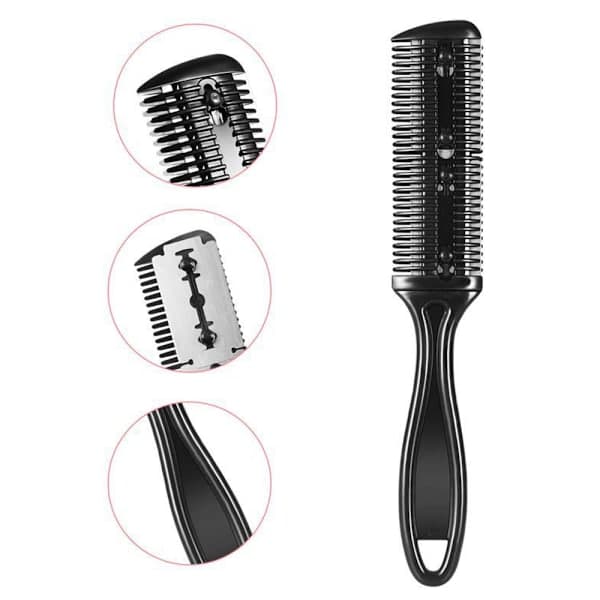 Barberkniv til udtynding og trimning af hår
