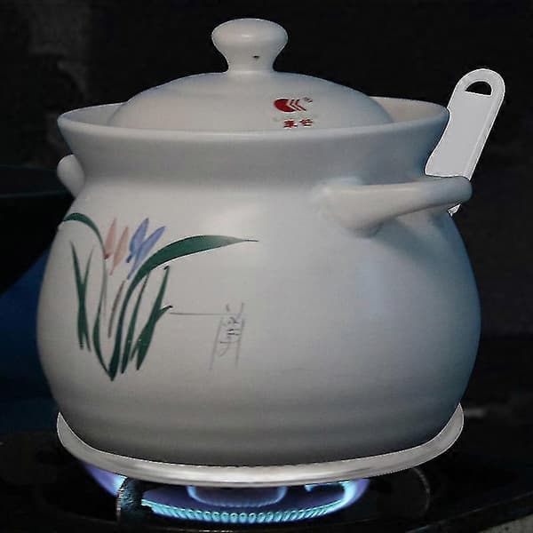 21 cm varme diffuser i rustfritt stål for gasskomfyr Onlyvebtles