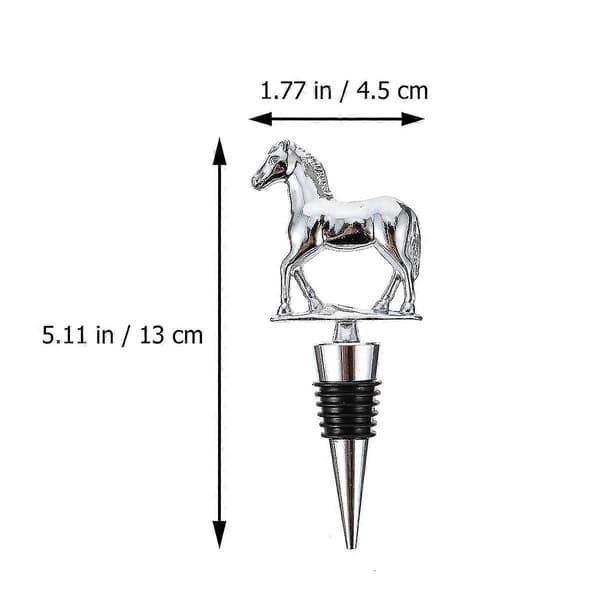 Hästdesign Flaskpropp Vinflaskpropp Vinspararpump Vinspararkork Vinflasktoppar