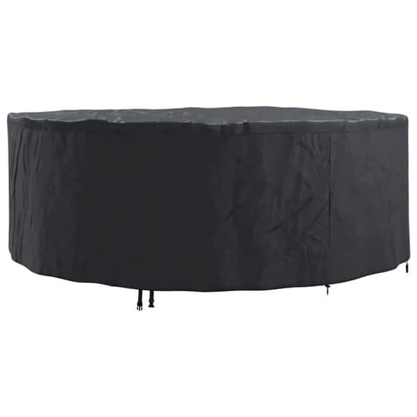 Møbelovertræk Sort 244 x 244 x 71 cm 210D Oxford-stof