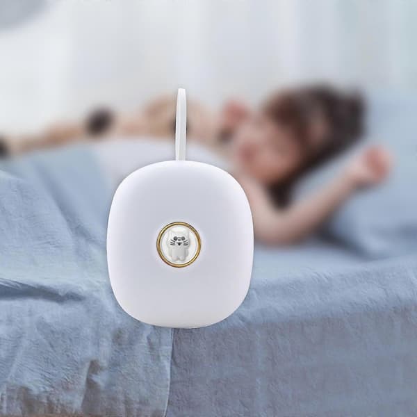 Vibrasjonsvekkerklokke LED digitale klokker 10 minutter slumrefunksjon Multifunksjonell pipelyd vekker for hørselshemmede beskyttelse under pute soverom