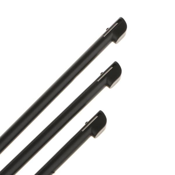 3-pak indstikspen til touchskærm, resistiv til Nintendo 2DS, sort Black as described