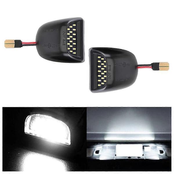 4 stk. Fuld LED Nummerpladelys Samling Erstatning til Chevy-Tahoe-GMC 2pcs