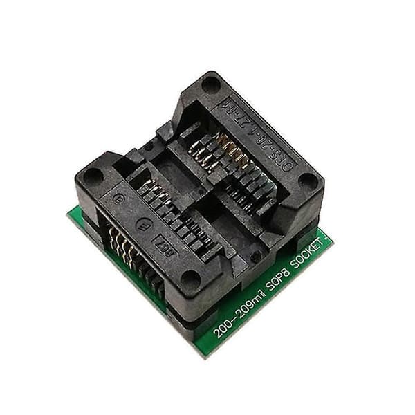 1 stk SOP8 til DIP8 SOP8 Snu DIP8 SOIC8 til DIP8 IC Sokkel Programmeringsadapter Sokkel for Bred 200Mil