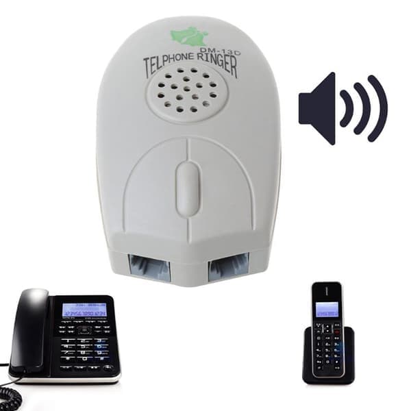 Förstärkare Fast Telefon Ringklocka Extra Hög Telefonsignal