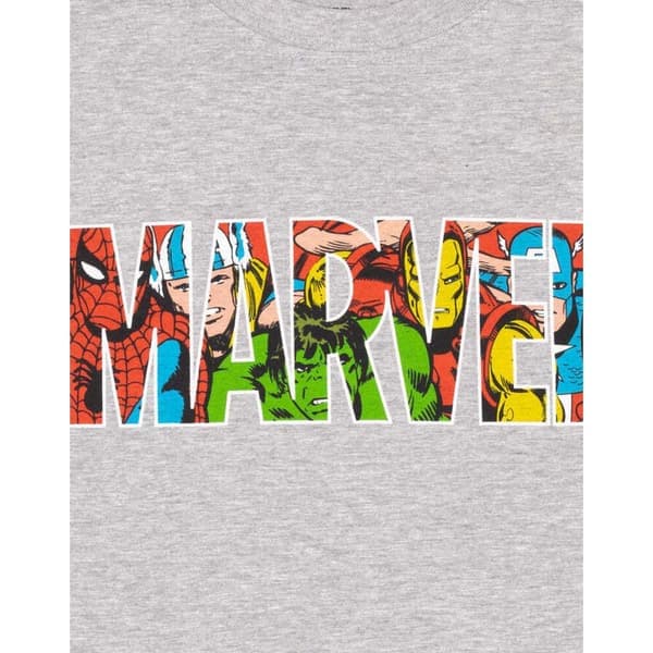 Marvel Naisten Hahmot T-paita M Harmaa/Punainen/Vihreä Harmaa/Punainen/Vihreä M M