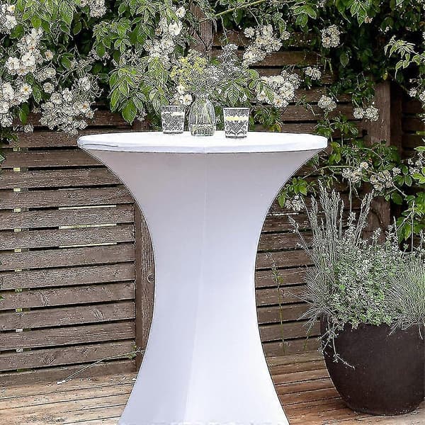 Cocktail Rund Spandex Bordovertræk Firevejs Tætsiddende Stretch black