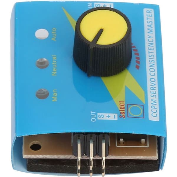 3-kanals multi-servo RC motor ESC-tester med tre-trins indikator, DC 4,2-6,0V