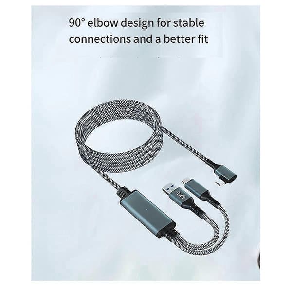 Til Meta/ 3 Link Kabel 5M VR Datakabel 2A Hurtigopladning 5Gbps Højhastigheds Dataoverførselskabeljinglong