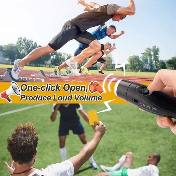 Kolmisävyinen elektroninen pilli, kädessä pidettävä selviytymispilli