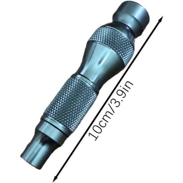 1/4 tomme 6,35 mm magnetisk bitholder, aluminium hurtigudløser til skruetrækker, forlænger, samler