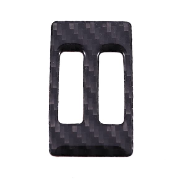 Karbonfiber interiør luftutløpsknappdeksel for Audi A4 B8 A5 Q5 2009-16