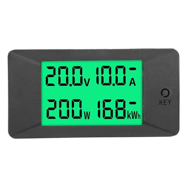 Digital LCD energimätare, spännings- och strömindikator, 5-12V DC voltmeter PZEM-025