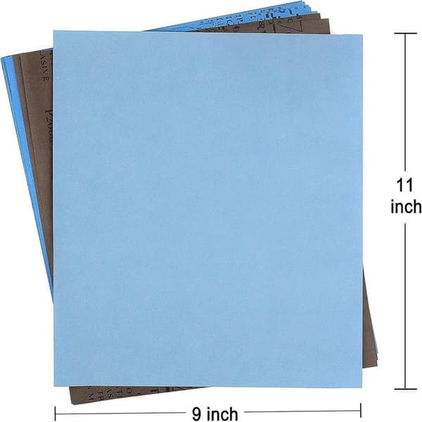 Sandpapper 1000/1500/2000/3000/4000/5000 9*11 tum torrslipning