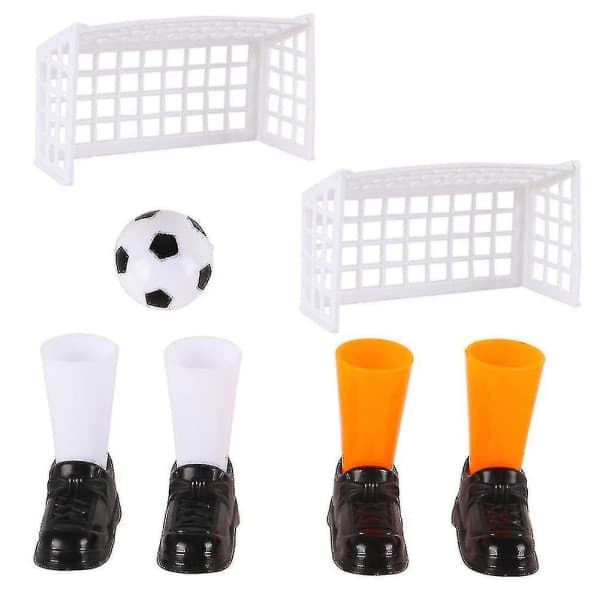 Fingerfodboldspil – Bordfodboldlegetøj, Desktop Flick Fodbold Sæt til Børn og Voksne
