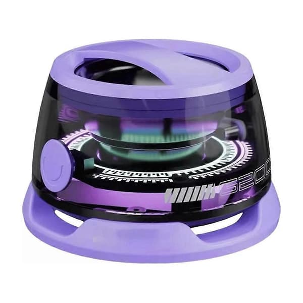 Magnetisk Mini Bluetooth-høyttaler, Multifunksjonell Magnetisk Bluetooth-høyttaler Purple