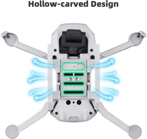 Mini 4K landningsställsförlängningar för DJI Mini 2/Mini SE/Mavic Mini drönare vikbart höjdförlängt bentillbehör