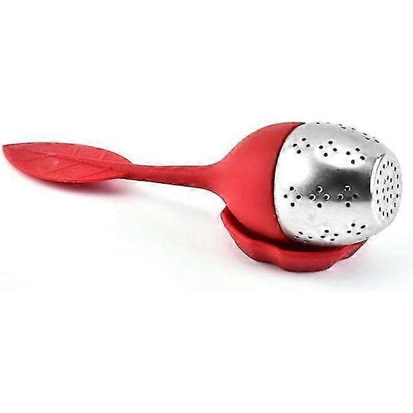 Tesier til løs te 4 stk. tesier, tebladssi, teinfuser i rustfrit stål, nem at rengøre, teinfuser til løse blade
