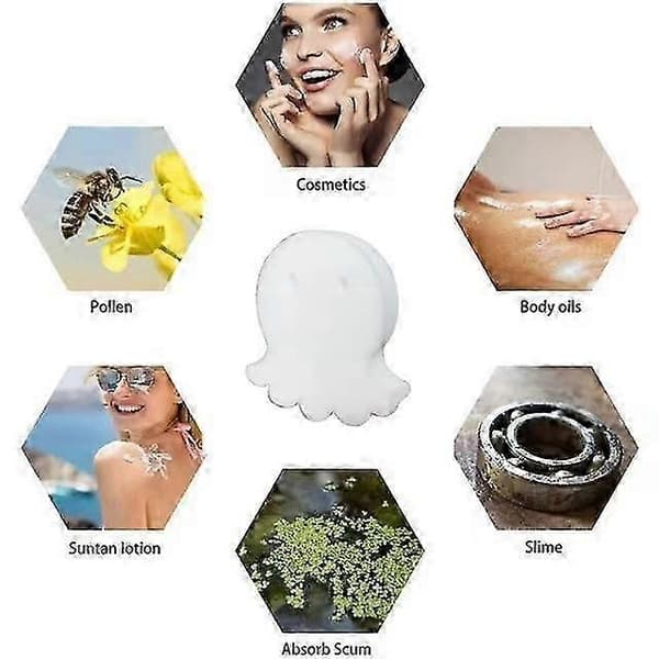 10-pack Scumbug Oljeabsorberande svamp slukar smuts, slem och avlagringar från pooler och spa