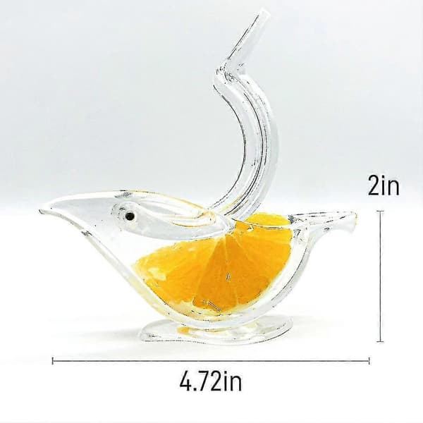 Manuell Citronpress, Citronpress för att pressa citron, Akryl Manuell Citronpress (5 st)