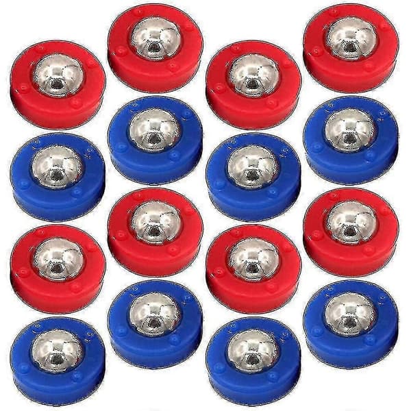 24 stk Mini Shuffleboard Bordplateruller Kuler Shuffleboard Curling Erstatningstilbehør S2024123