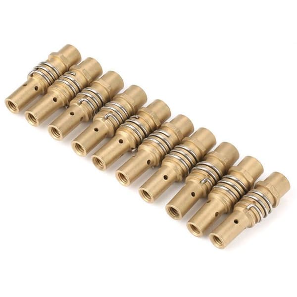 6 mm spidsholdere, tilbehør til svejsepistol, svejsepistolforbindelse, 10 stk. 15AK 7,5 mm 4,3 cm