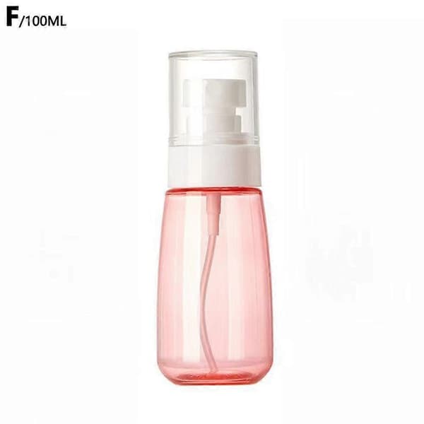 30ml/60ml Plast Transparent Tom Sprayflaska Flaskor för Parfym Alkohol Pink 100ml