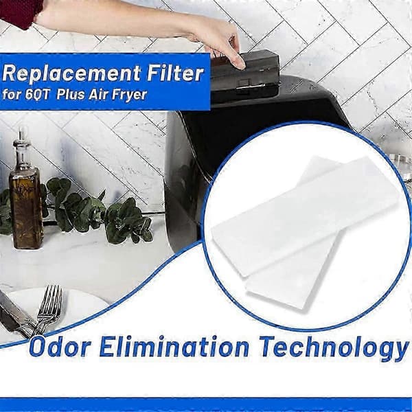 Erstatningsfiltre for Airfryer til 6QT Instant Vortex Plus Airfryer Vortex Filtre Tilbehør