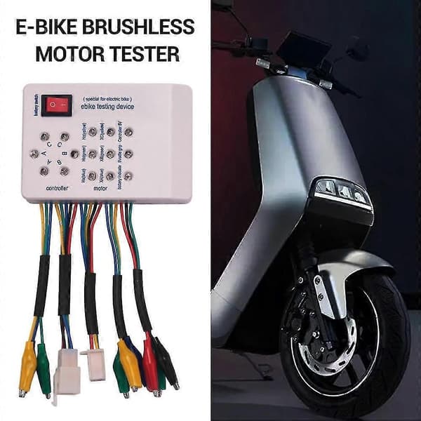 24v/36v/48v/60v/72v Elbil E-cykel Scooter Børsteløs Motor Controller Tester