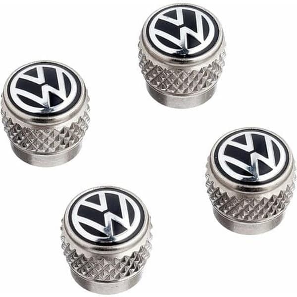 Volkswagen 000071215D - Ventilhætter med VW logo - Til gummi