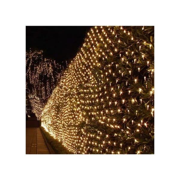 3x3m LED lyskæde, 320 LED'er, 8-tilstandes lysnet, gardinlys med stik til bryllupsfest
