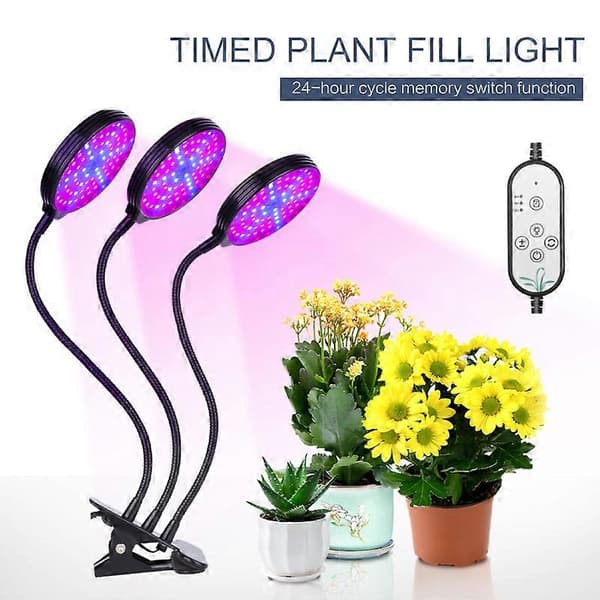 Full Spectrum LED Vekstlys Veg Bloom Planter Dobbelthode for Hage USB-port 30W